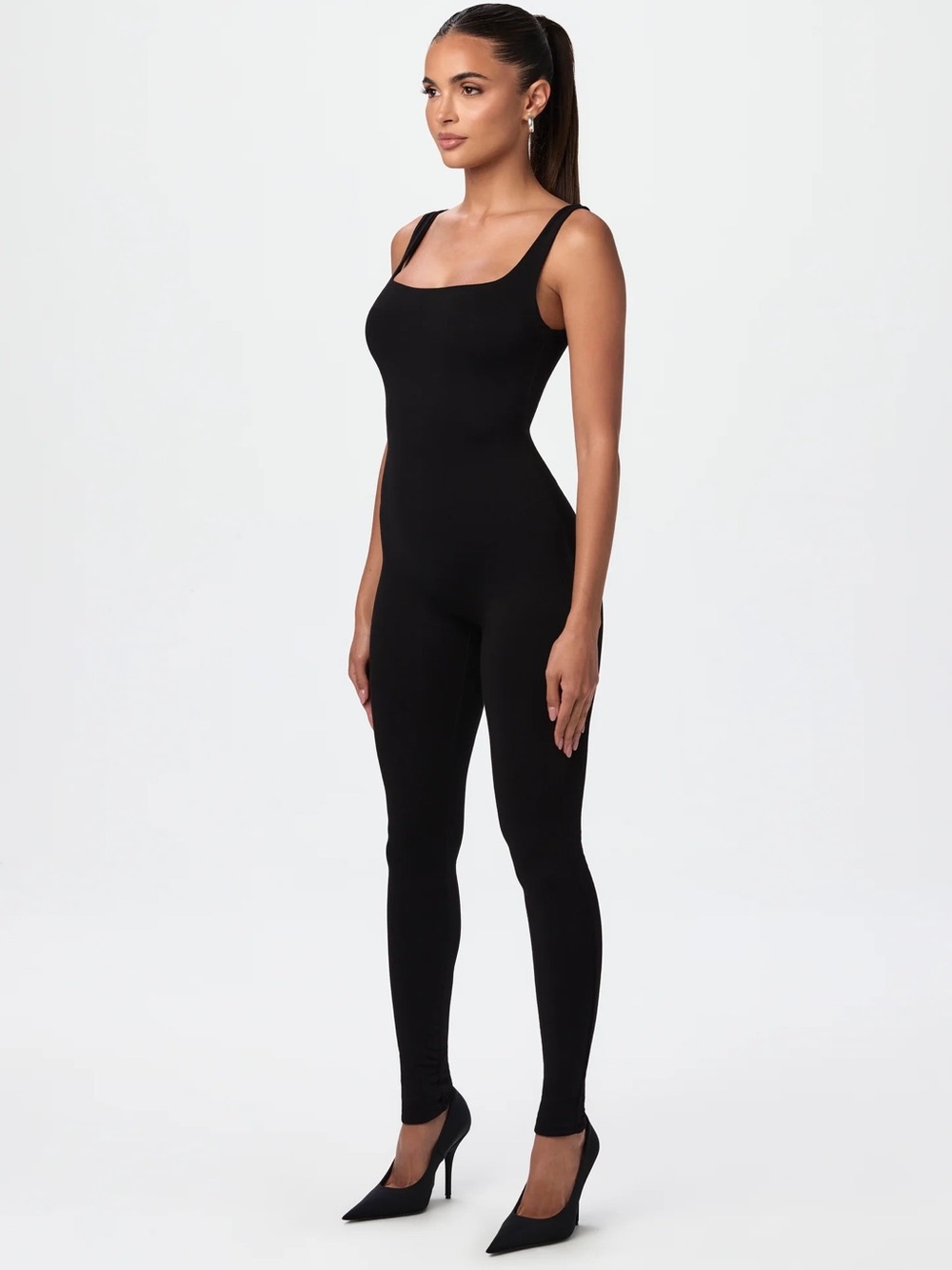 Naked wardrobe sculpt tank jumpsuit sz M NWT